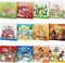 12-Pack Holiday Diamond Painting Greeting Card Kit – DIY 5D Rhinestone Seasonal Cards with Envelopes for Adults, Family & Friends